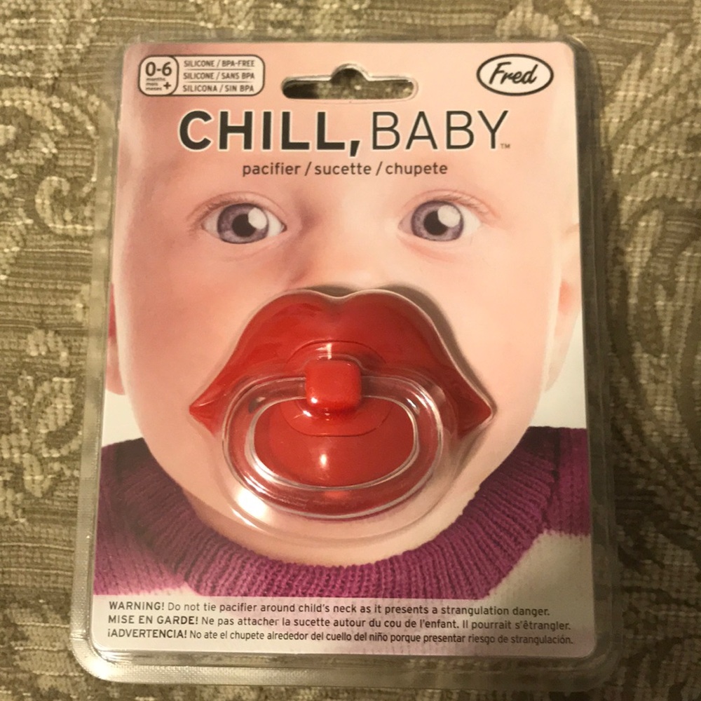 NWT Chill Baby Novelty Pacifier